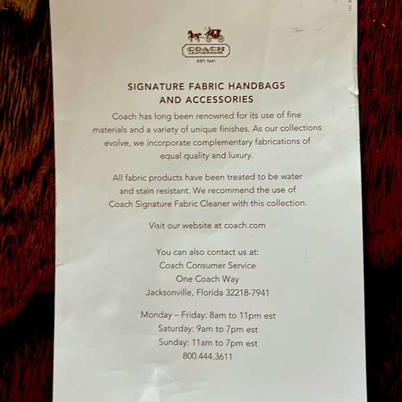 Coach Backpack - Picture 8 of 8